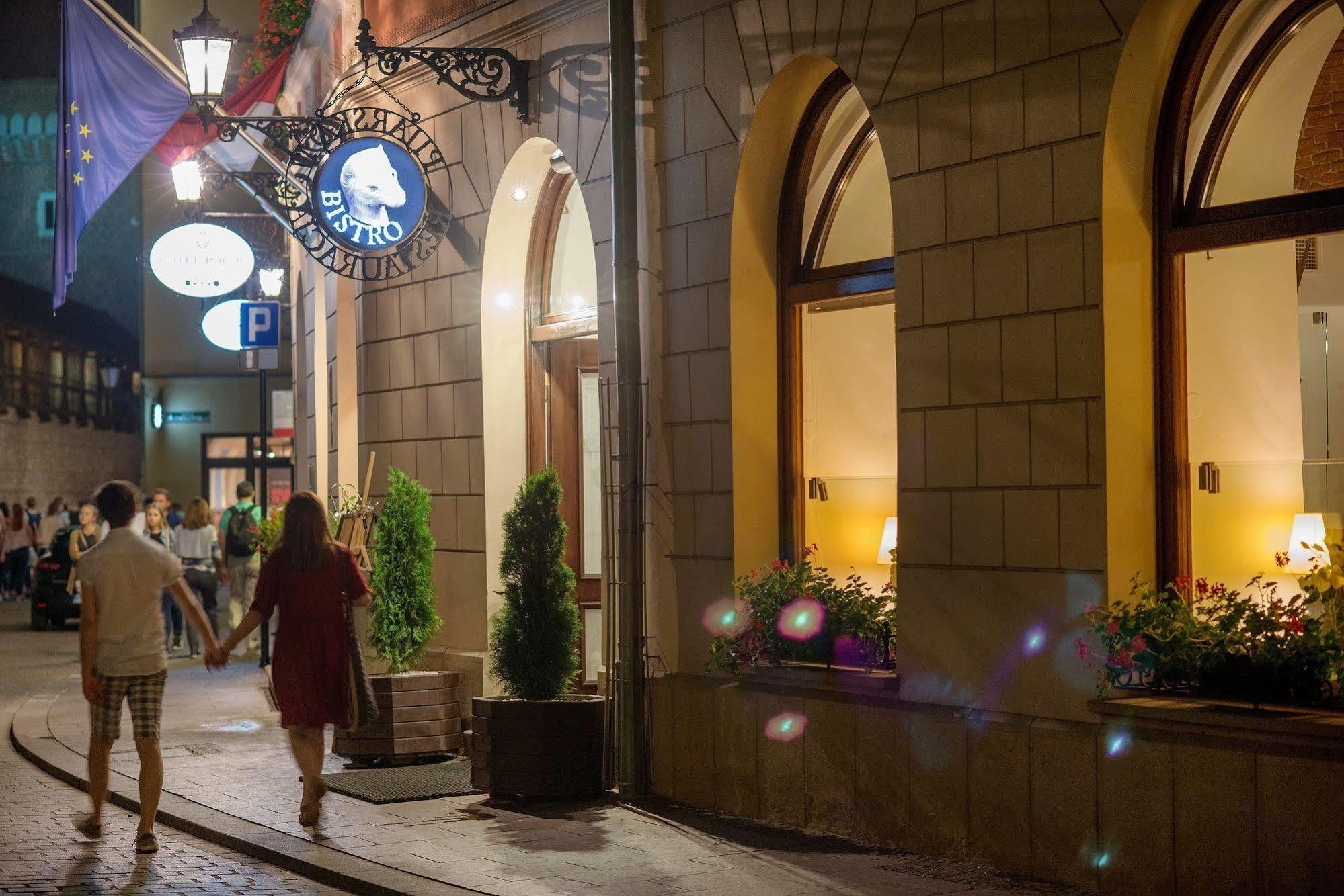 Hotel Polski Pod Bialym Orlem Krasków Exterior foto