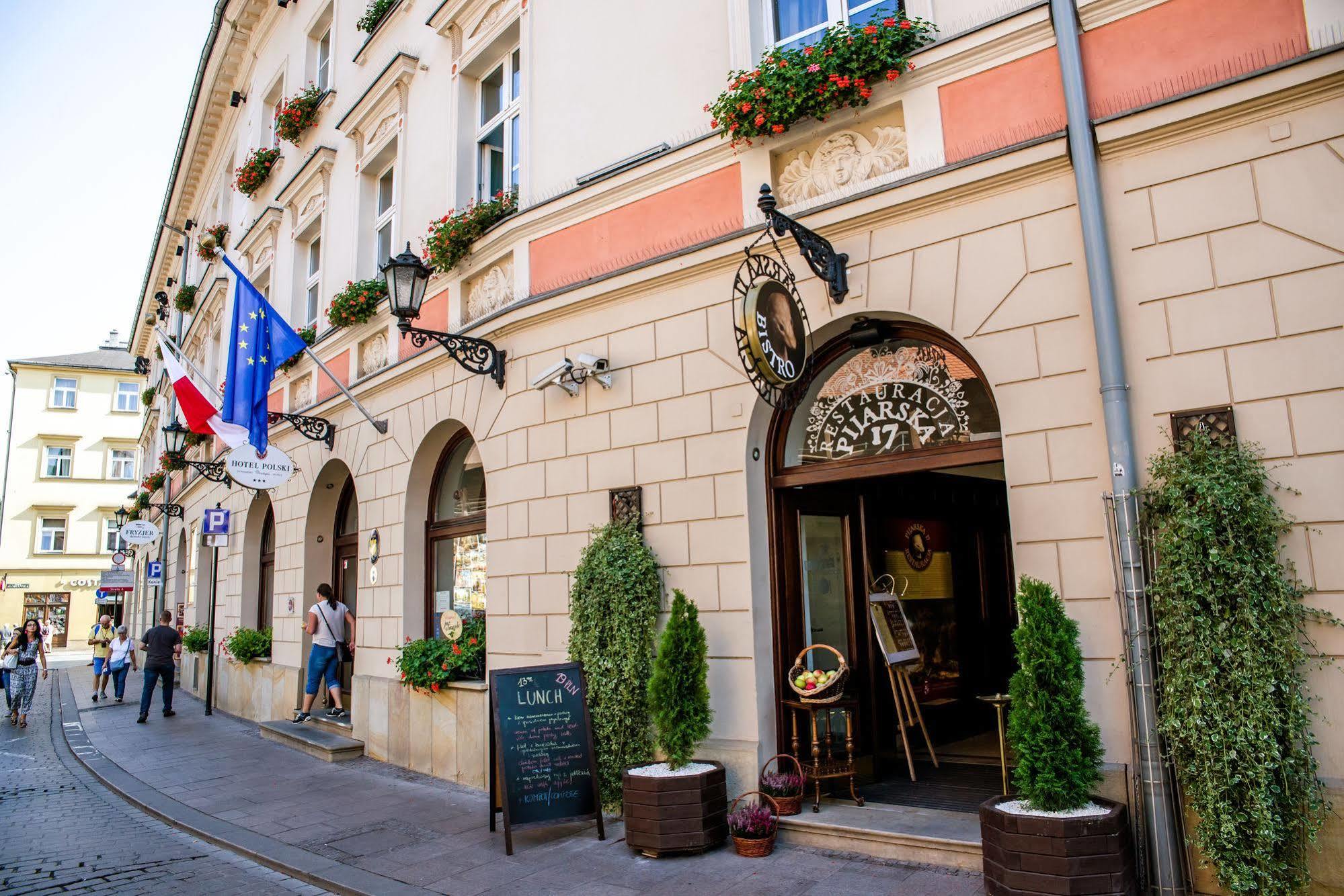 Hotel Polski Pod Bialym Orlem Krasków Exterior foto